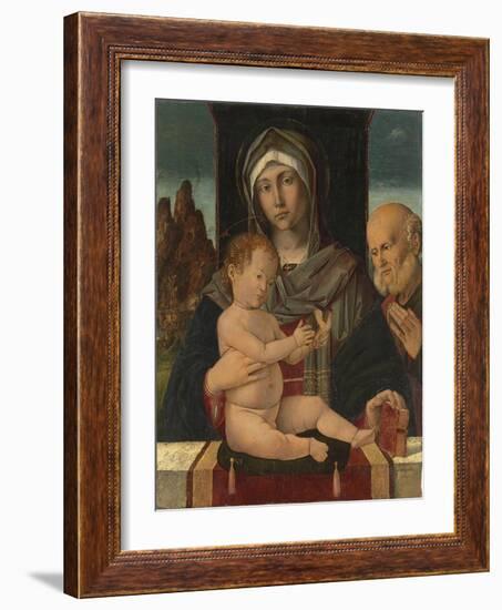 The Holy Family-Giovanni de' Vajenti Speranza-Framed Giclee Print