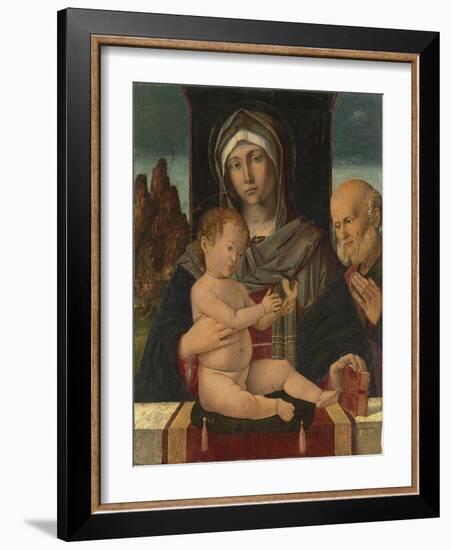 The Holy Family-Giovanni de' Vajenti Speranza-Framed Giclee Print