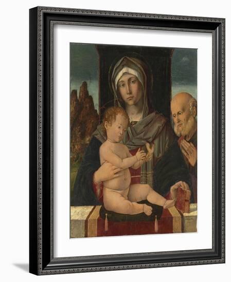 The Holy Family-Giovanni de' Vajenti Speranza-Framed Giclee Print