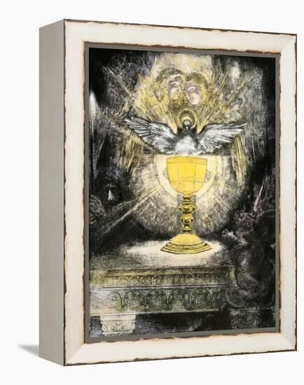The Holy Grail-null-Framed Premier Image Canvas