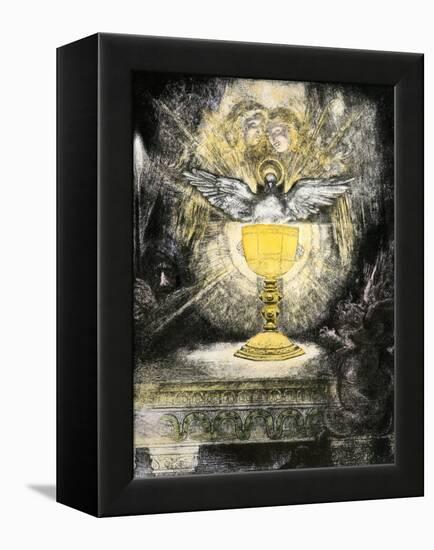 The Holy Grail-null-Framed Premier Image Canvas