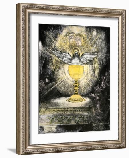 The Holy Grail-null-Framed Giclee Print