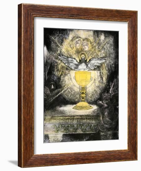 The Holy Grail-null-Framed Giclee Print