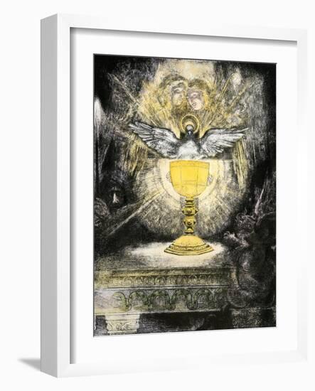 The Holy Grail-null-Framed Giclee Print