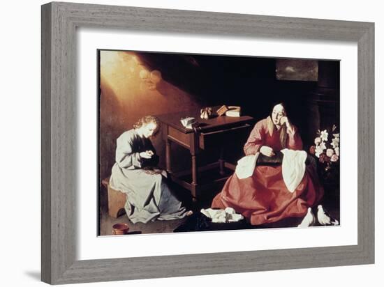 The Holy House of Nazareth-Francisco de Zurbarán-Framed Giclee Print