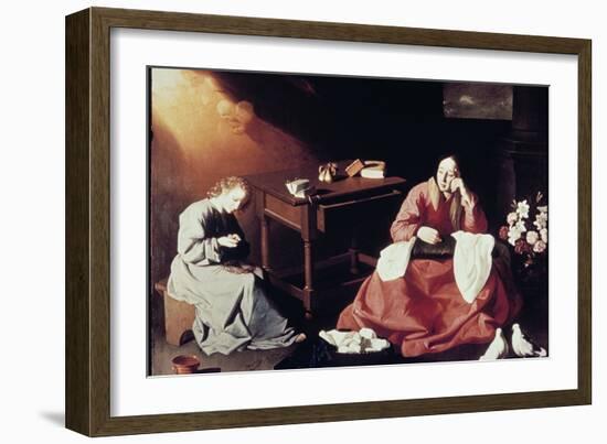 The Holy House of Nazareth-Francisco de Zurbarán-Framed Giclee Print