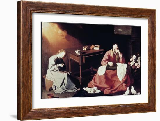 The Holy House of Nazareth-Francisco de Zurbarán-Framed Giclee Print