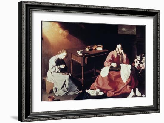 The Holy House of Nazareth-Francisco de Zurbarán-Framed Giclee Print