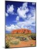 The Holy Mountain of Uluru, Ayers Rock, Uluru-Kata Tjuta National Park, Australia-Miva Stock-Mounted Photographic Print