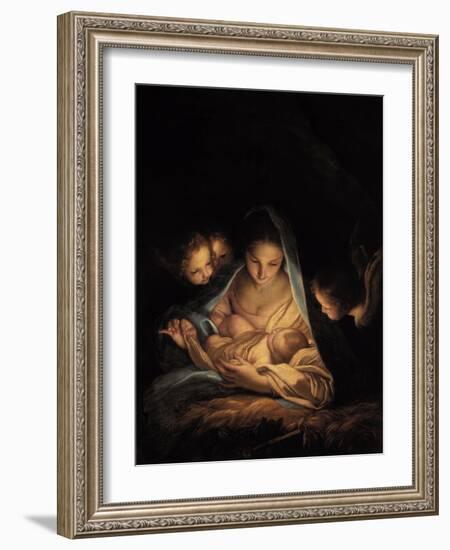 The Holy Night-Carlo Maratti-Framed Premium Giclee Print