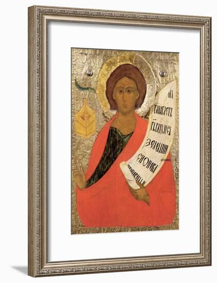 The Holy Prophet Zacharias, Russian Icon from an Iconostasis in the Antoniev Monastery-null-Framed Giclee Print