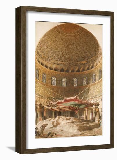 The Holy Rock, Summit of Mount Moriah, Jerusalem-Carl Haag-Framed Giclee Print