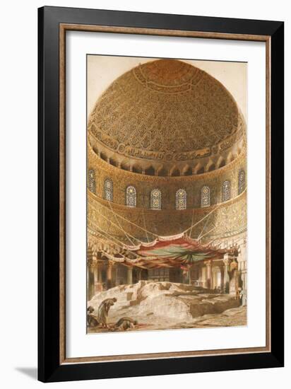 The Holy Rock, Summit of Mount Moriah, Jerusalem-Carl Haag-Framed Giclee Print