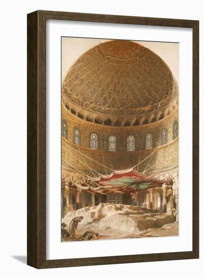 The Holy Rock, Summit of Mount Moriah, Jerusalem-Carl Haag-Framed Giclee Print