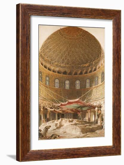 The Holy Rock, Summit of Mount Moriah, Jerusalem-Carl Haag-Framed Giclee Print