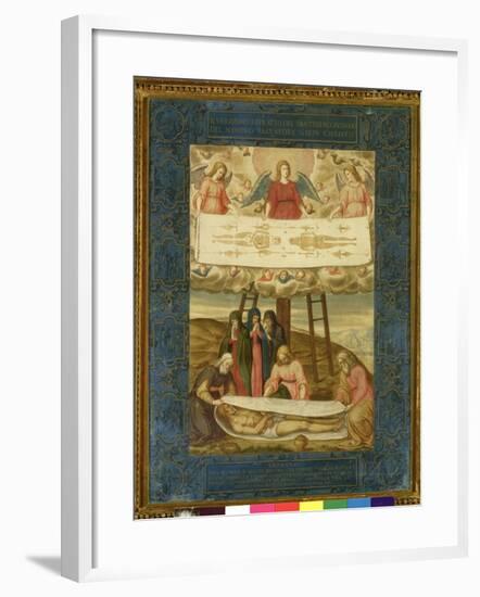 The Holy Shroud-Giovanni Battista Della Rovere-Framed Giclee Print