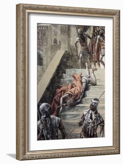 The Holy Stair-James Tissot-Framed Giclee Print