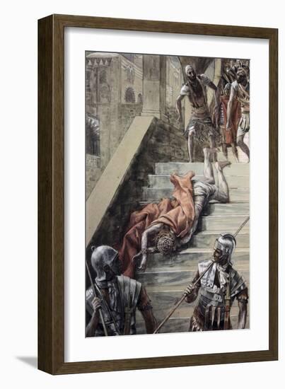 The Holy Stair-James Tissot-Framed Giclee Print