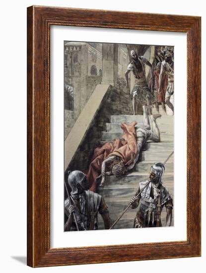 The Holy Stair-James Tissot-Framed Giclee Print