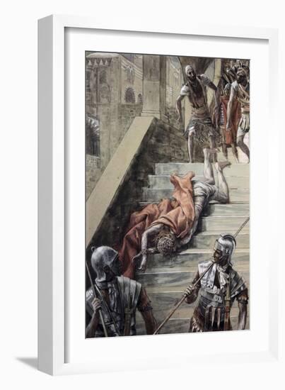 The Holy Stair-James Tissot-Framed Giclee Print