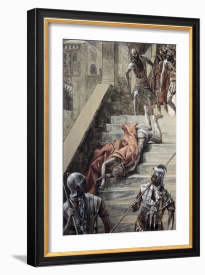 The Holy Stair-James Tissot-Framed Giclee Print