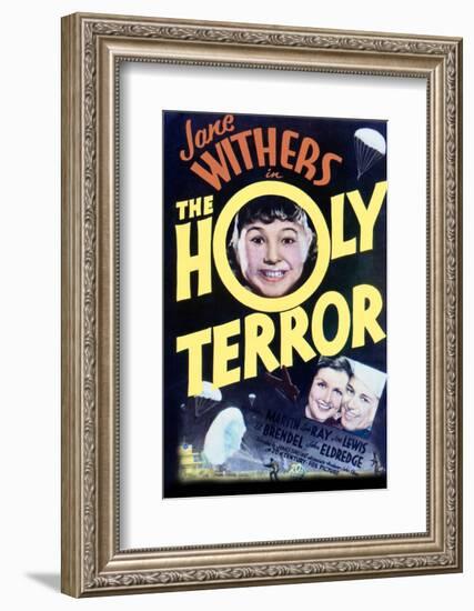 The Holy Terror - Movie Poster Reproduction-null-Framed Photo