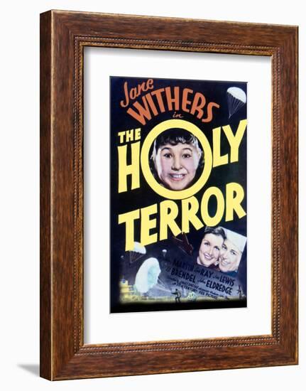 The Holy Terror - Movie Poster Reproduction-null-Framed Photo