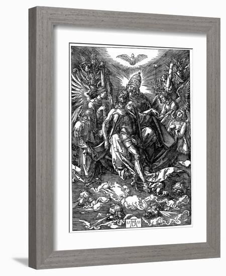 The Holy Trinity, 1511-Albrecht Durer-Framed Giclee Print