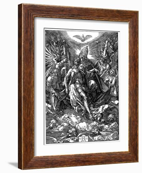 The Holy Trinity, 1511-Albrecht Durer-Framed Giclee Print