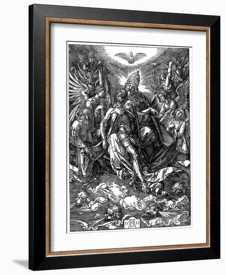 The Holy Trinity, 1511-Albrecht Durer-Framed Giclee Print