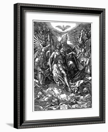 The Holy Trinity, 1511-Albrecht Durer-Framed Giclee Print