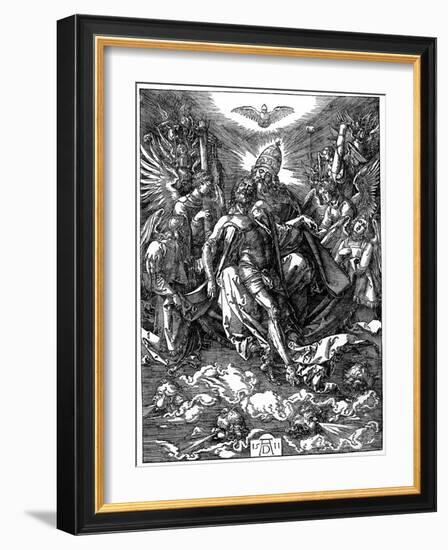 The Holy Trinity, 1511-Albrecht Durer-Framed Giclee Print