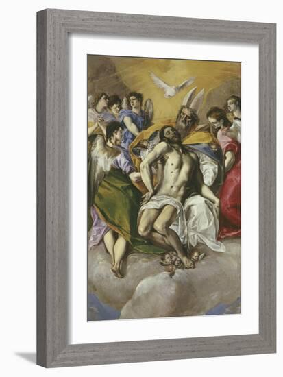 The Holy Trinity, 1579-El Greco-Framed Giclee Print