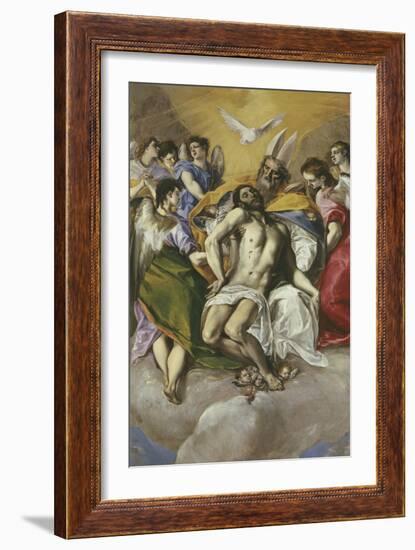 The Holy Trinity, 1579-El Greco-Framed Giclee Print