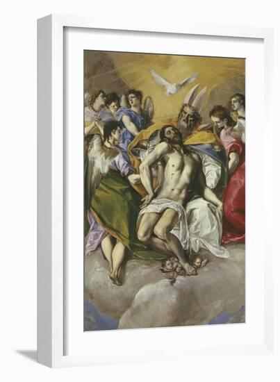 The Holy Trinity, 1579-El Greco-Framed Giclee Print