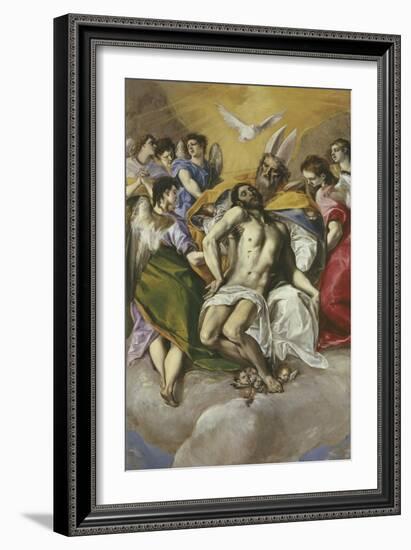 The Holy Trinity, 1579-El Greco-Framed Giclee Print