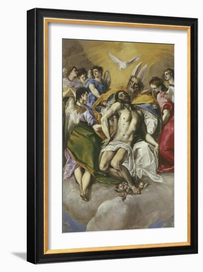 The Holy Trinity, 1579-El Greco-Framed Giclee Print