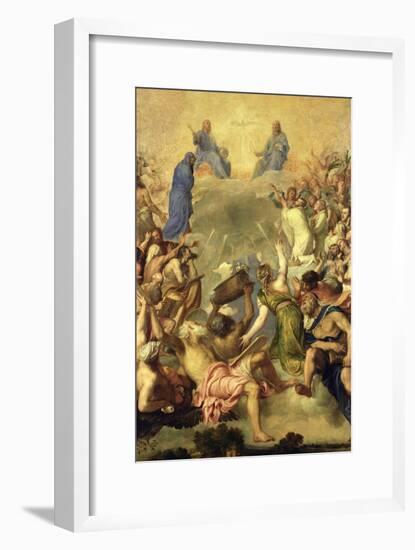 The Holy Trinity-Titian (Tiziano Vecelli)-Framed Giclee Print