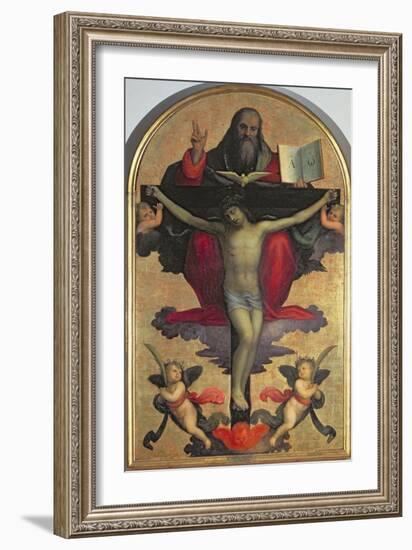 The Holy Trinity-Mariotto Albertinelli-Framed Giclee Print