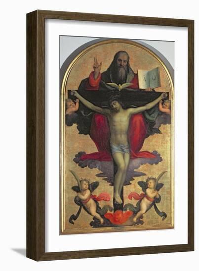 The Holy Trinity-Mariotto Albertinelli-Framed Giclee Print