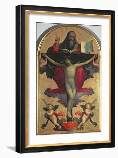 The Holy Trinity-Mariotto Albertinelli-Framed Giclee Print