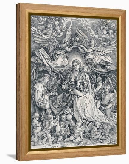 The Holy Virgin as the Queen of the Angels, 1518-Albrecht Dürer-Framed Premier Image Canvas