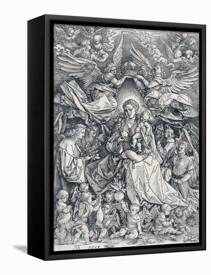 The Holy Virgin as the Queen of the Angels, 1518-Albrecht Dürer-Framed Premier Image Canvas