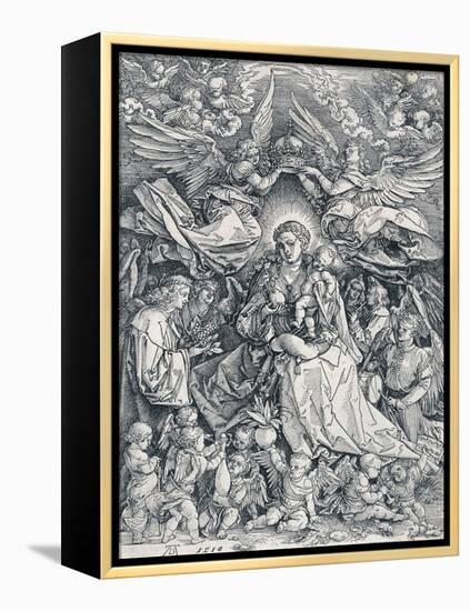 The Holy Virgin as the Queen of the Angels, 1518-Albrecht Dürer-Framed Premier Image Canvas