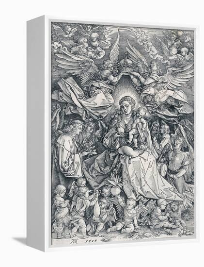 The Holy Virgin as the Queen of the Angels, 1518-Albrecht Dürer-Framed Premier Image Canvas