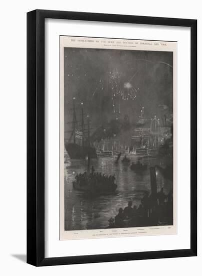 The Home-Coming of the Duke and Duchess of Cornwall and York-Fred T. Jane-Framed Giclee Print