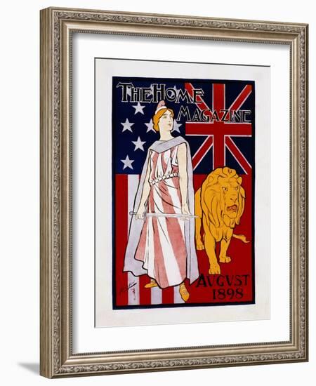 The Home Magazine, August 1898 Poster-William W. Denslow-Framed Giclee Print