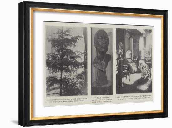 The Home of Baden-Powell-null-Framed Giclee Print