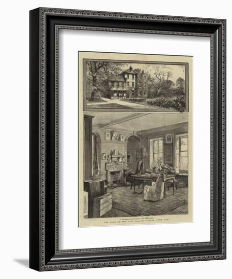 The Home of the Late Charles Darwin, Down, Kent-null-Framed Giclee Print