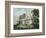 The Home of Washington-Currier & Ives-Framed Giclee Print